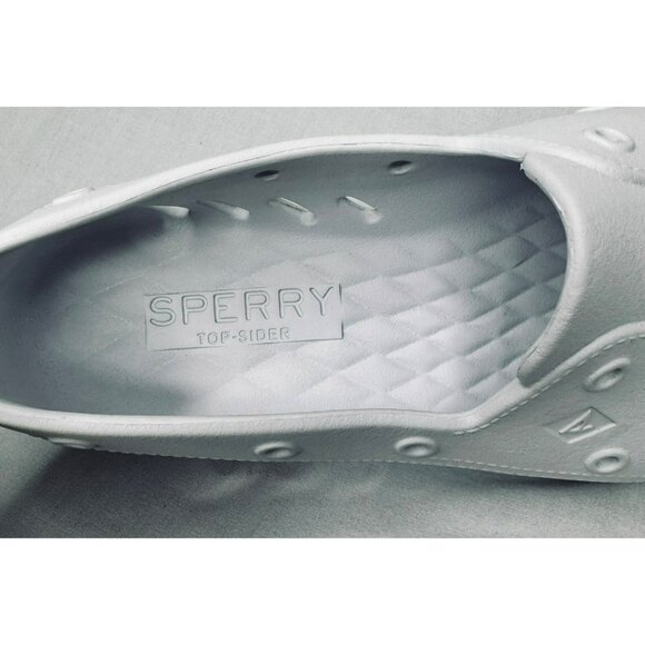 Sperry Authentic Original Float Boat Shoe White Mens 8 Womens 10 - Picture 6 of 11